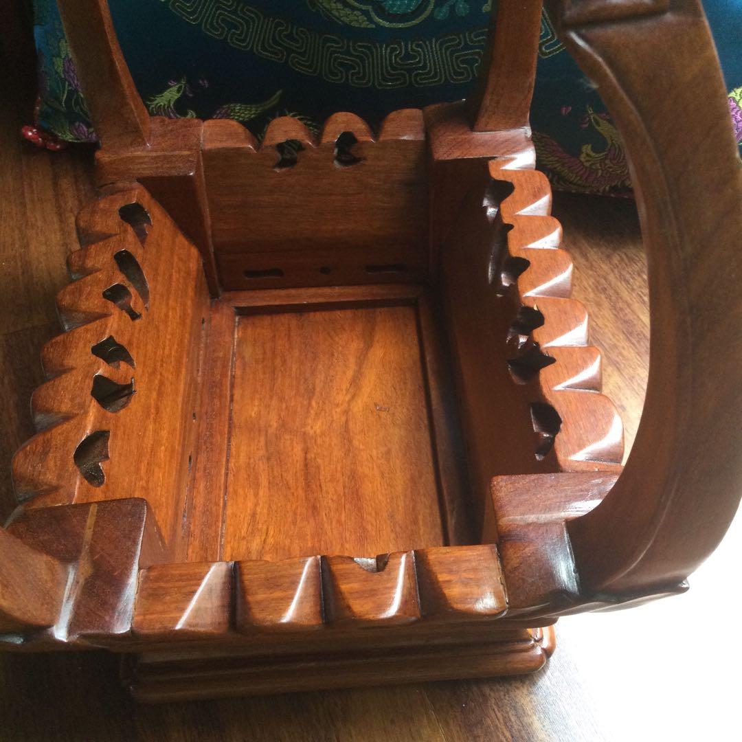 唐木の花台、アンティーク用