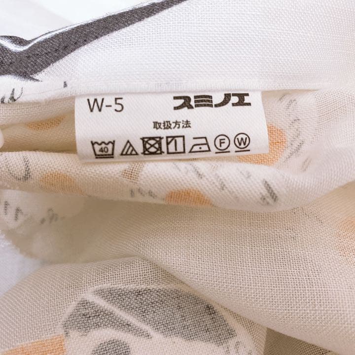 スミノエ　バード柄カーテン