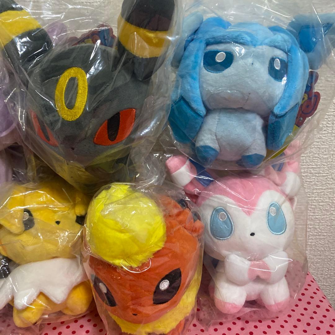 ポケモンセンター限定　ポケモンドールズ　イーブイフレンズぬいぐるみセット
