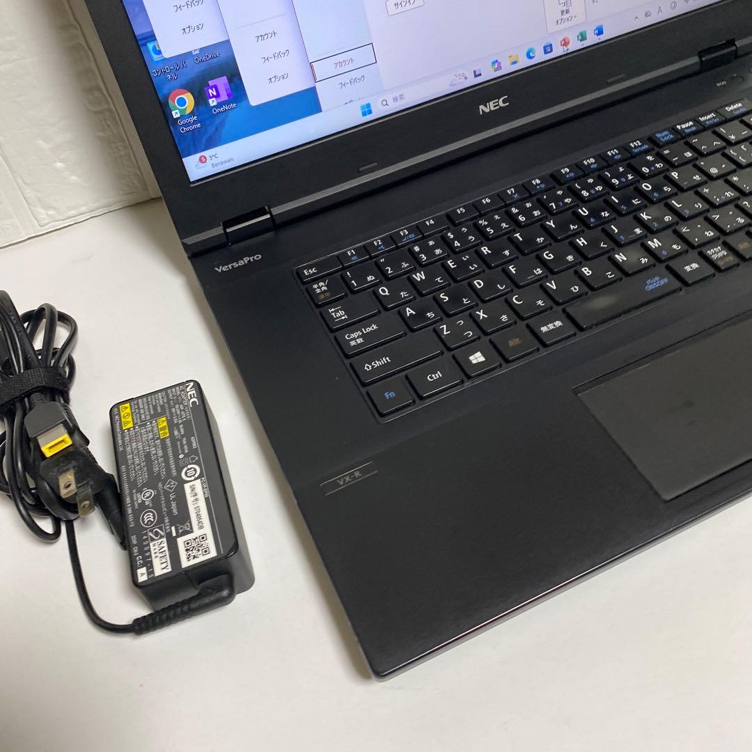 Windows11 オフィス付き　 Web カメラ　SSD NECノートPC