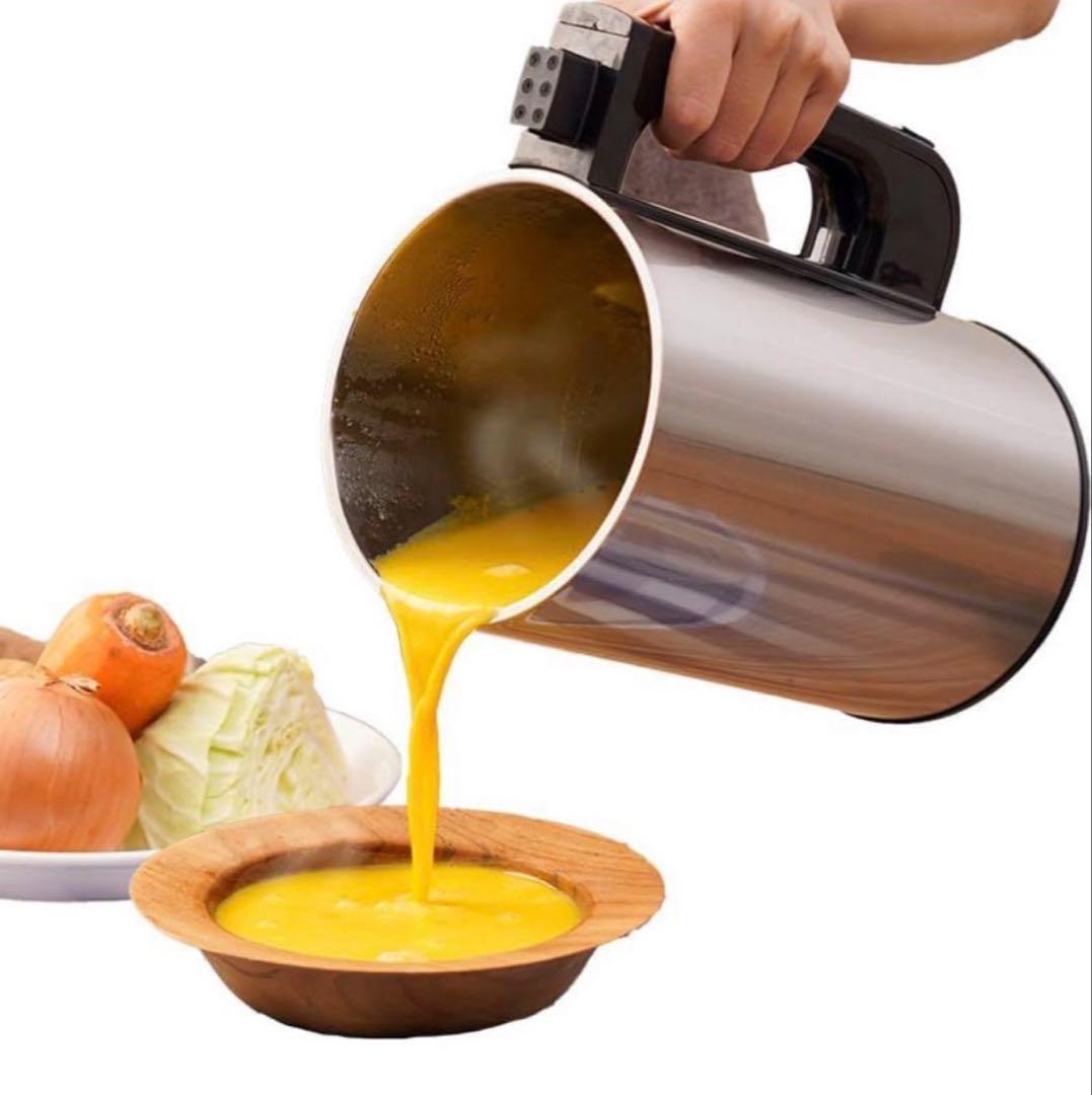 THANKO 豆乳が作れる 大容量 1.5L 全自動食べるスープメーカー2