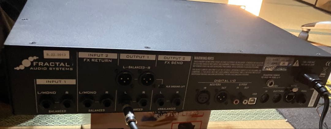 ままさやFractal Axe FxII Fx2ギターエフェクター