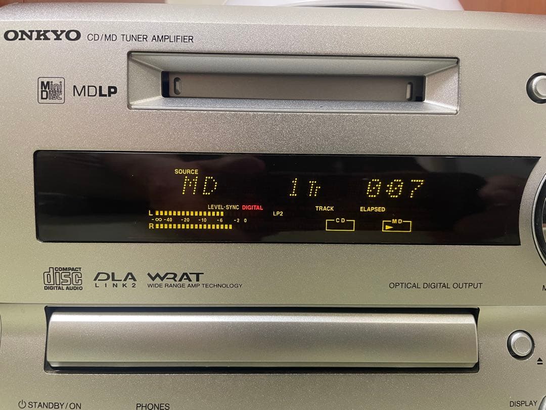 ONKYO FR-7GX　CD MD ミニコンポ　【難あり】　即日発送！