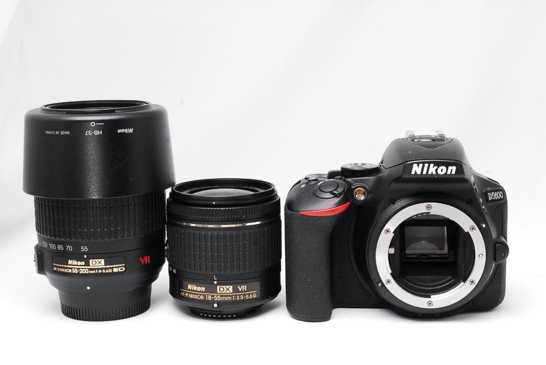 撮影枚数【364枚】 Nikon D5600 ❤ダブルズームキット❤ 一眼レフ