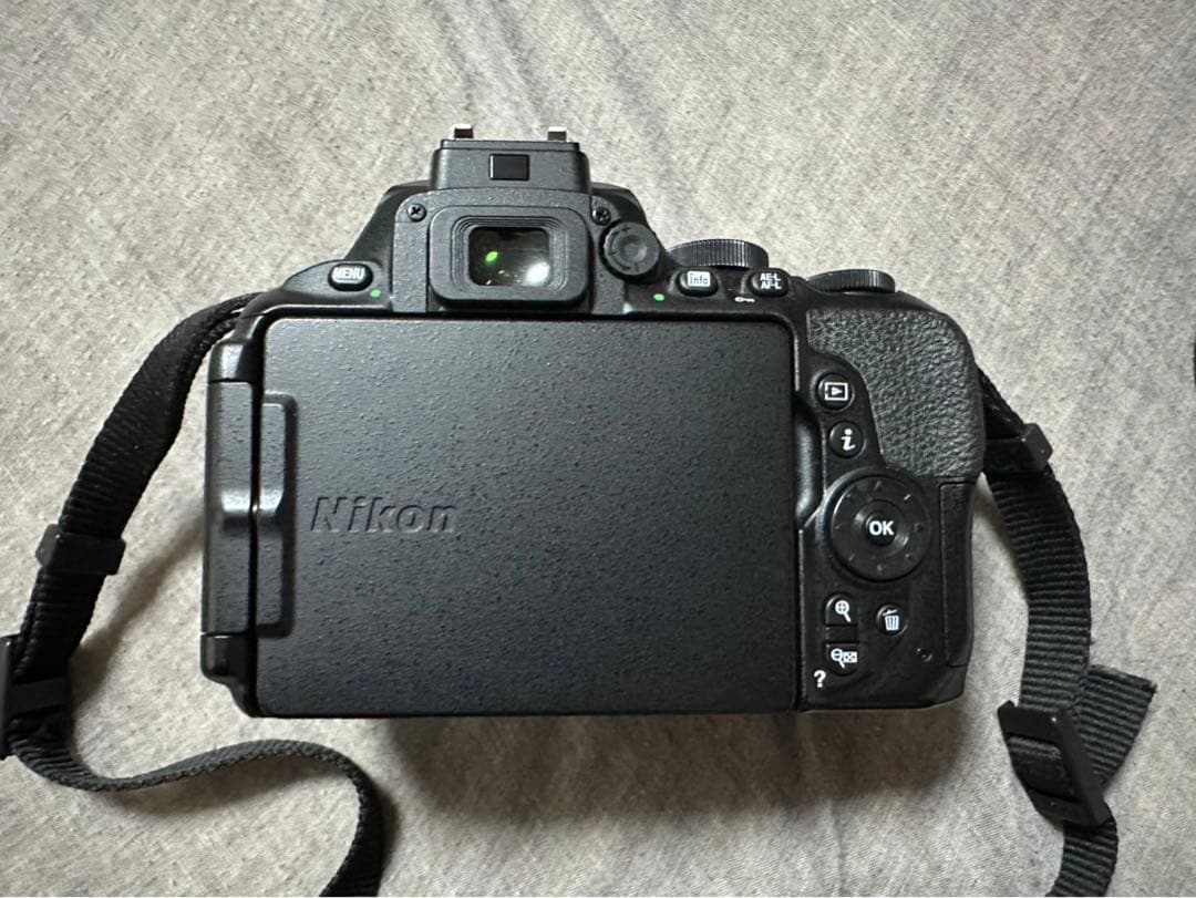 【美品】NiconD5600ダブルズームレンズ・単焦点レンズ・予備バッテリー付