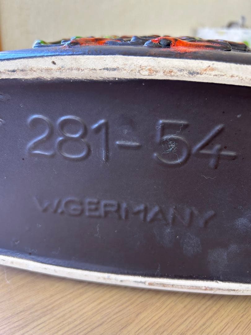 W.GERMANY 西ドイツ　ビンテージ　281-54 陶製　置き物　鶏