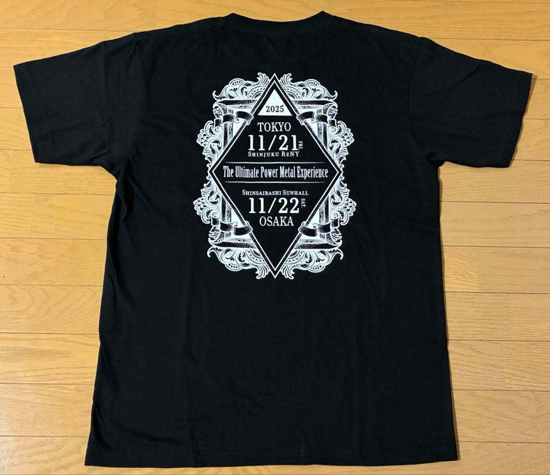新品 Edu Falaschi 2025来日ツアーTシャツ Lサイズ ANGRA