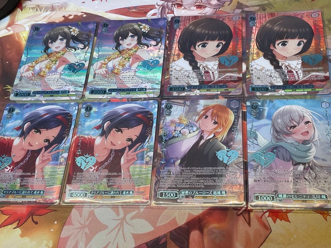 WS アイドルマスターシンデレラガールズ　m@p赤黄青まとめ売り