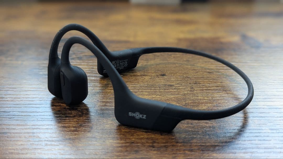 【美品】Shokz OpenRun 骨伝導イヤホン S803　消毒済み