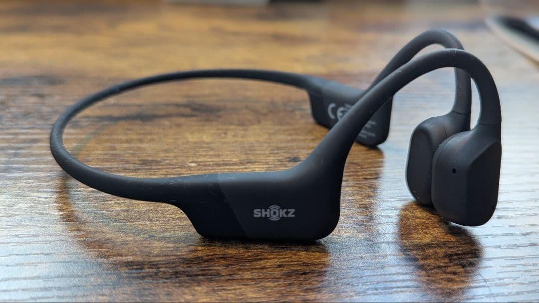【美品】Shokz OpenRun 骨伝導イヤホン S803　消毒済み