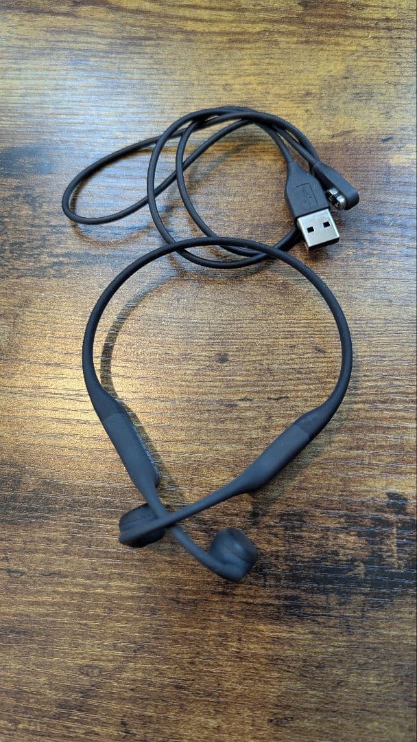 【美品】Shokz OpenRun 骨伝導イヤホン S803　消毒済み