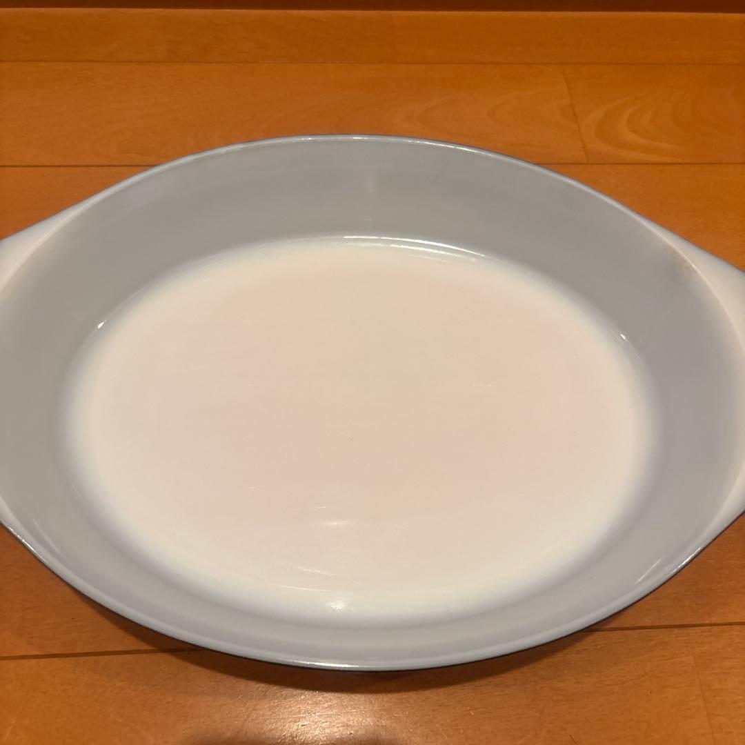 オールドパイレックス　キャセロール　マットブラック　スノーフレーク　雪の結晶レア