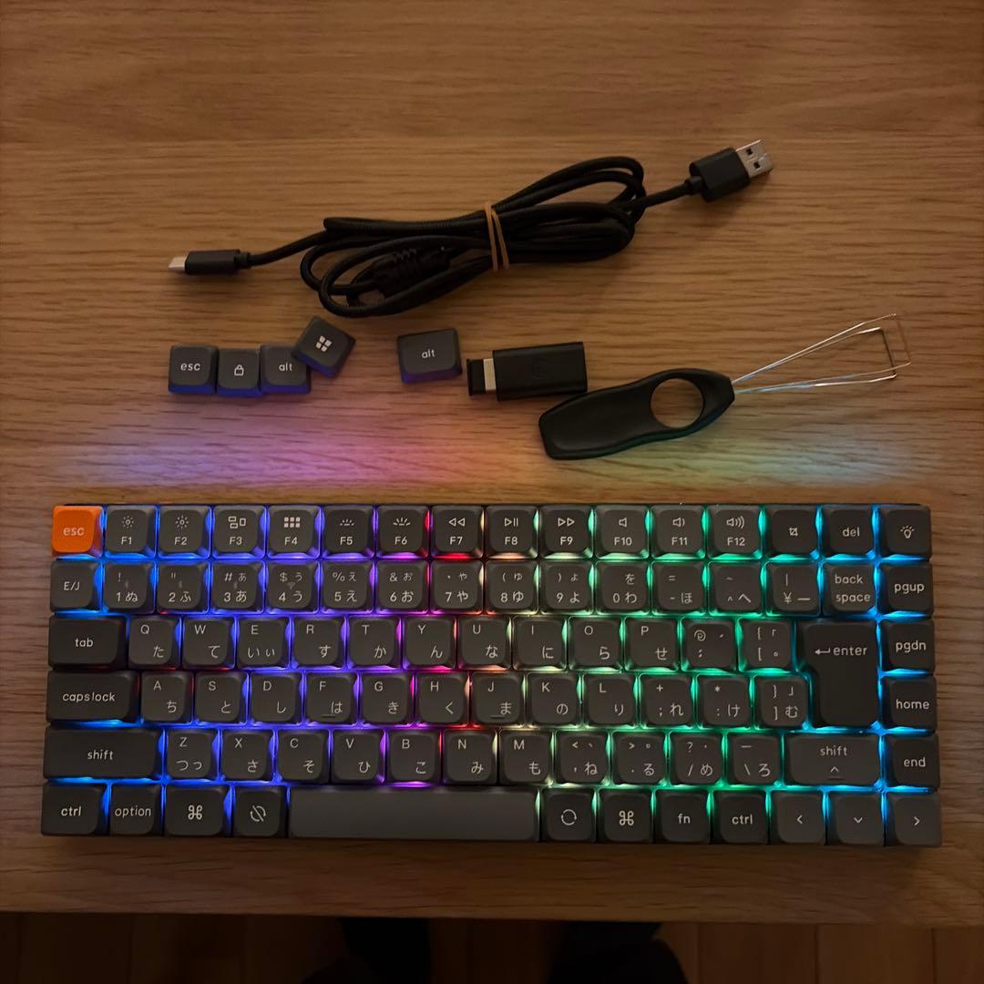 Keychron K3 Max (JIS配列) 赤軸 ホットスワップ対応 RGB