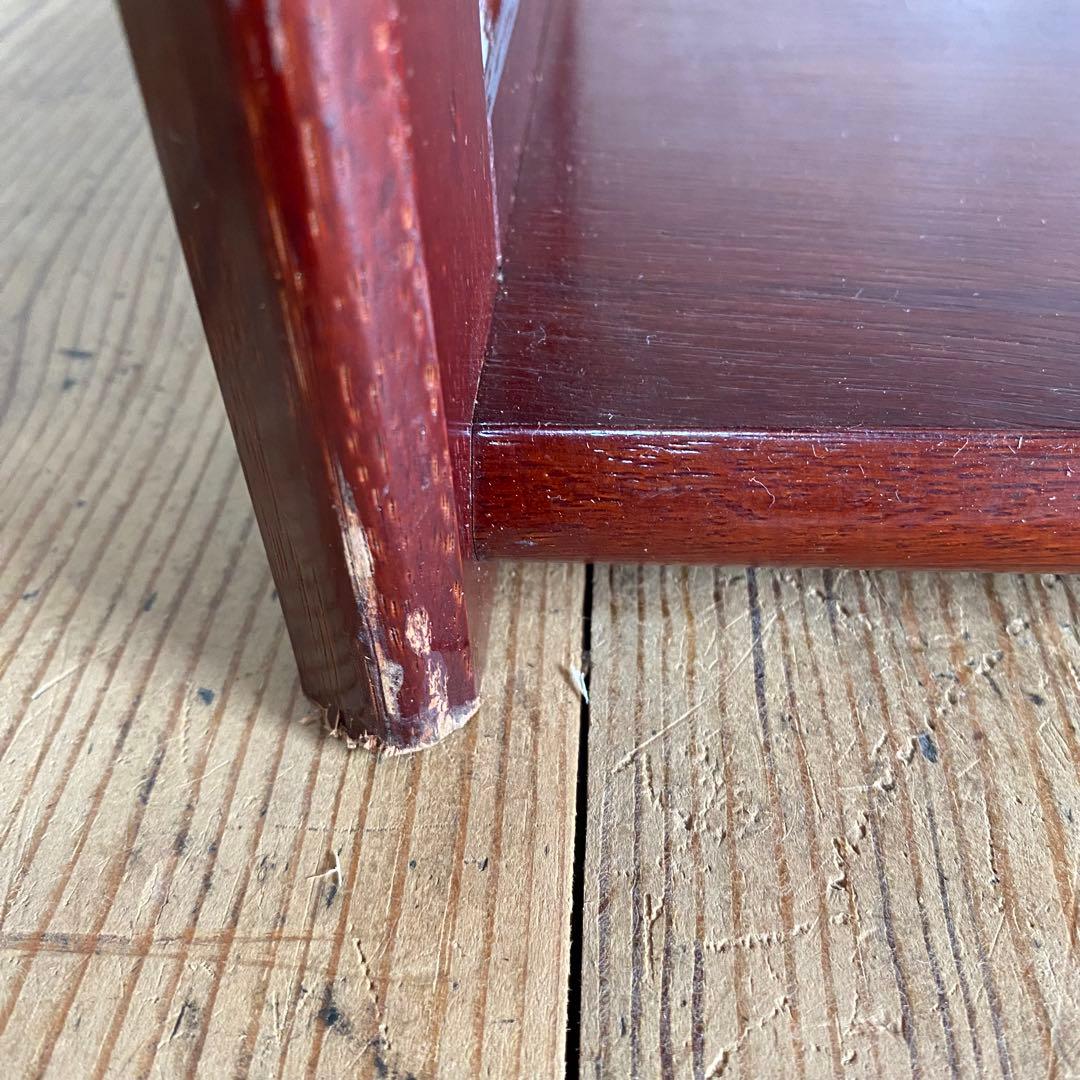 アンティーク オープンラック 本棚 飾り棚 無垢材 レトロ Y90