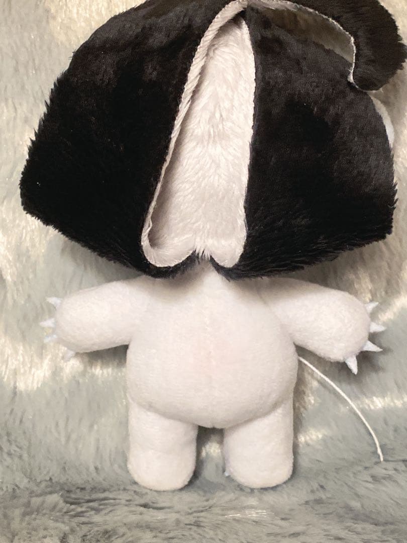 ハ*ビ様 無属性　自作　ぬいぐるみ　10cm （12.5センチ）　骨入り　蓄光体