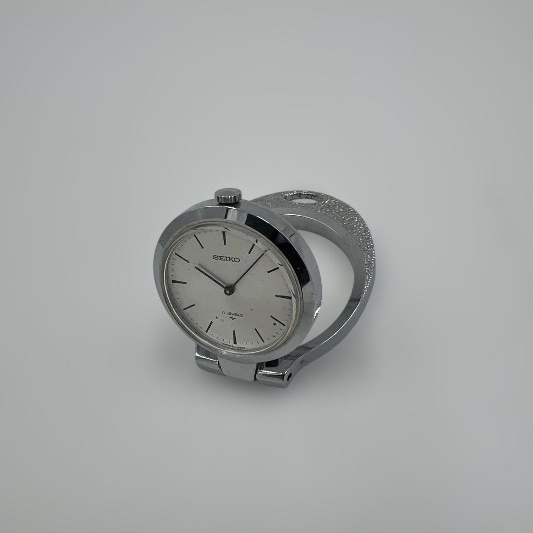 SEIKO 手巻き 17石 ペンダント時計 アンティーク 稼働品