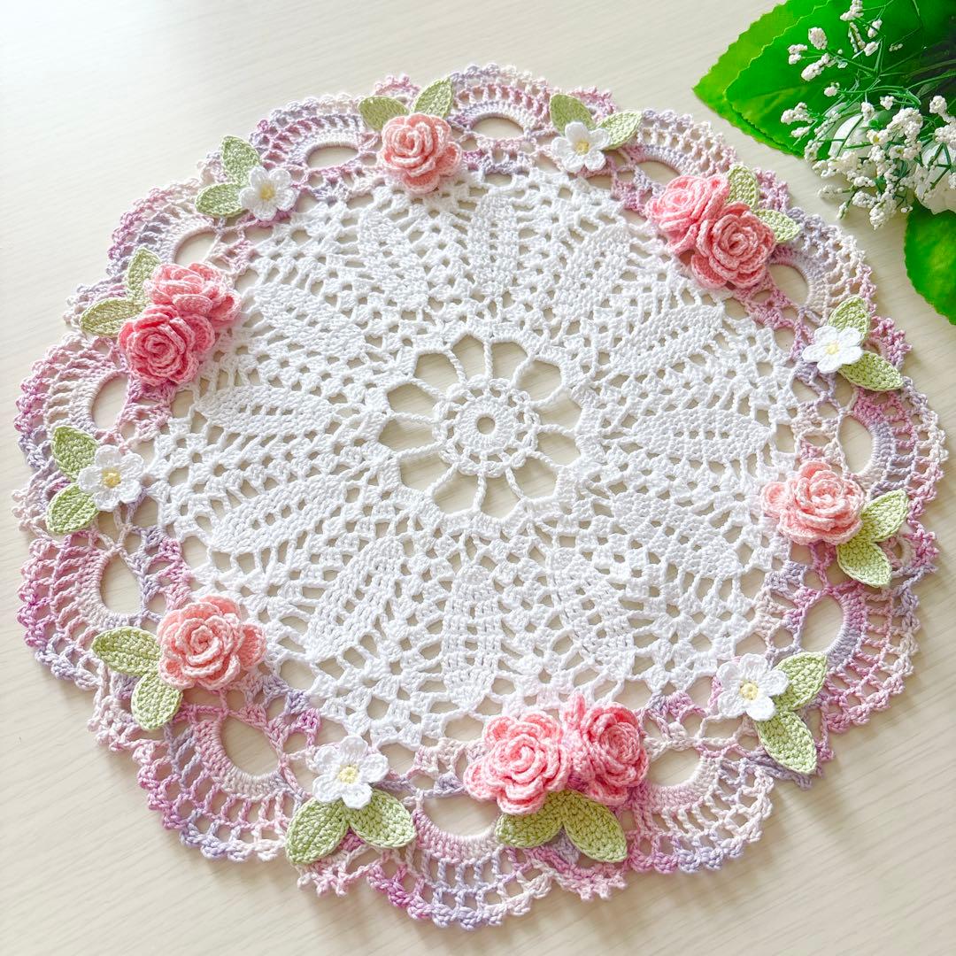 め様❁.*・゜レース編みドイリー❁.*・゜