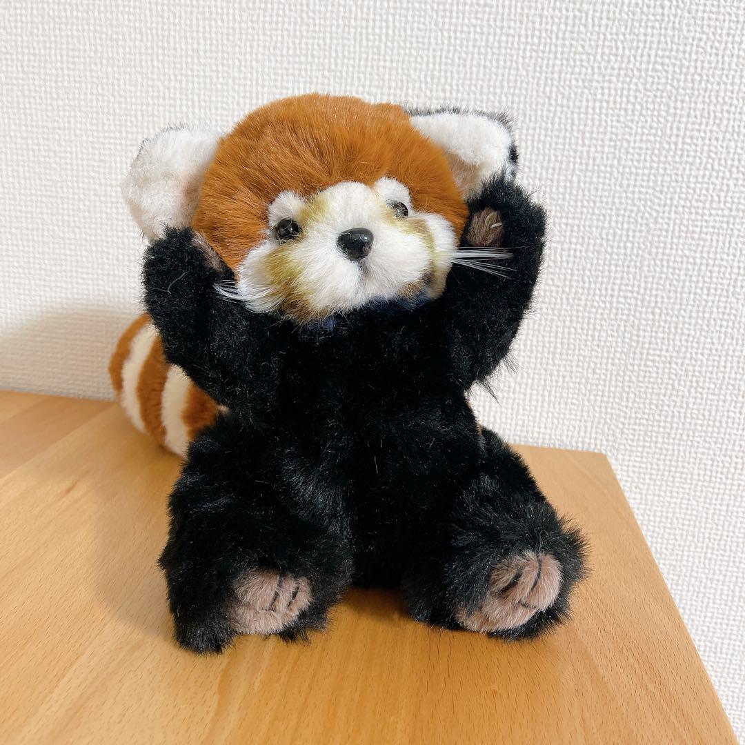レッサーパンダ ぬいぐるみ 海外作家様 ハンドメイド テディベア　手作り　A