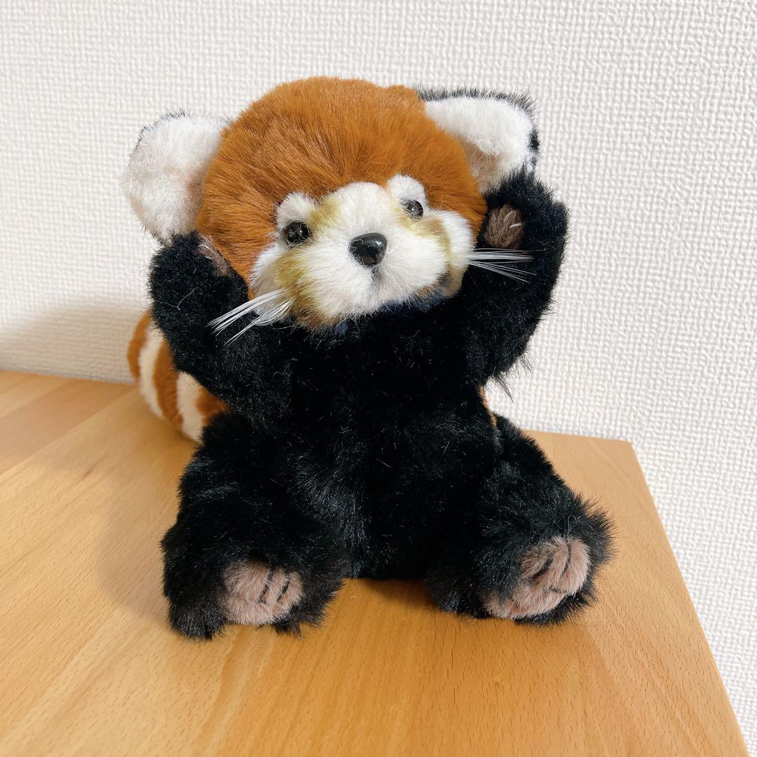 レッサーパンダ ぬいぐるみ 海外作家様 ハンドメイド テディベア　手作り　A