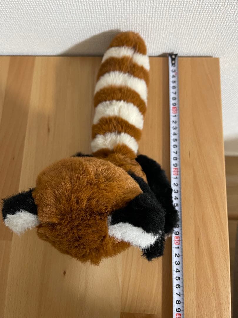 レッサーパンダ ぬいぐるみ 海外作家様 ハンドメイド テディベア　手作り　A