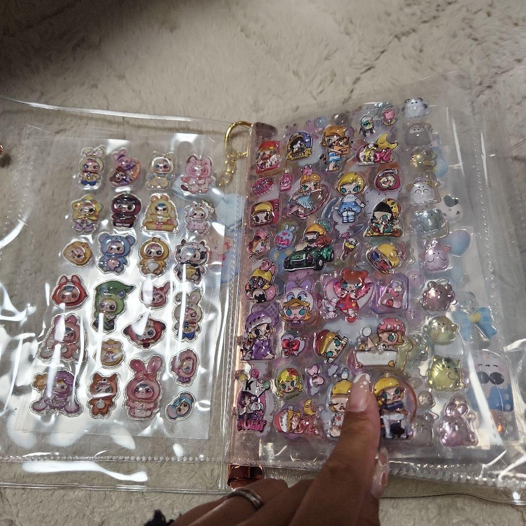 シール帳　完成品