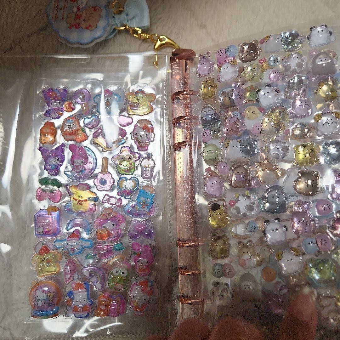 シール帳　完成品