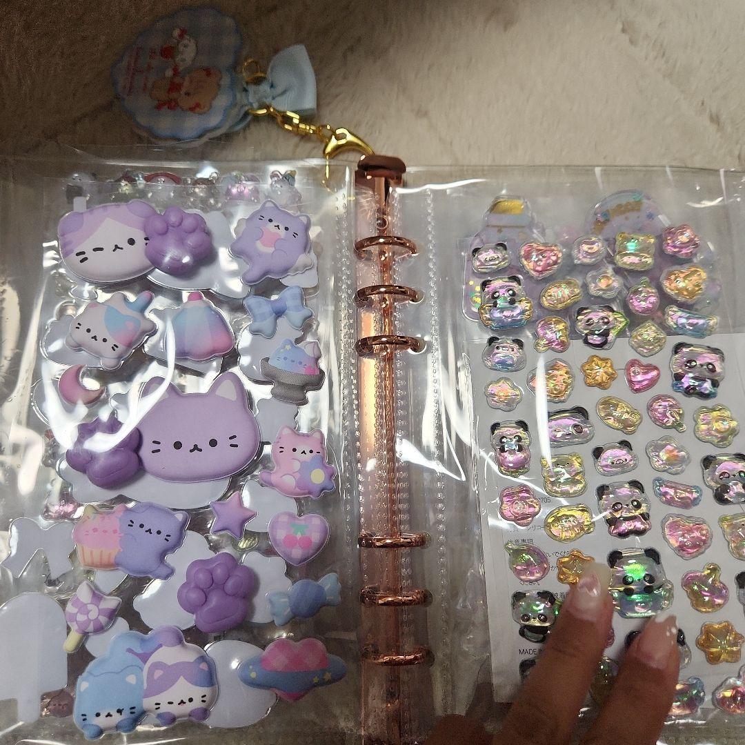 シール帳　完成品