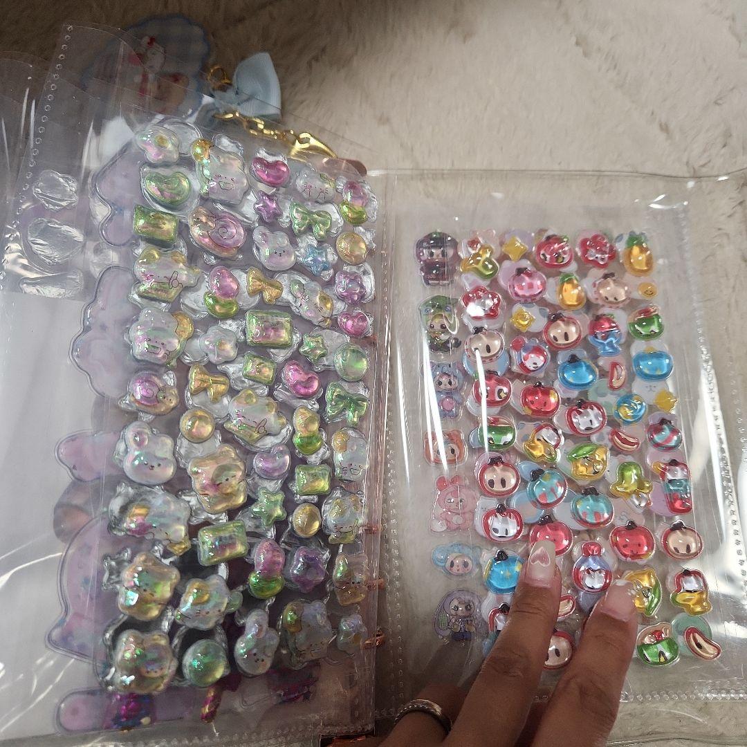 シール帳　完成品