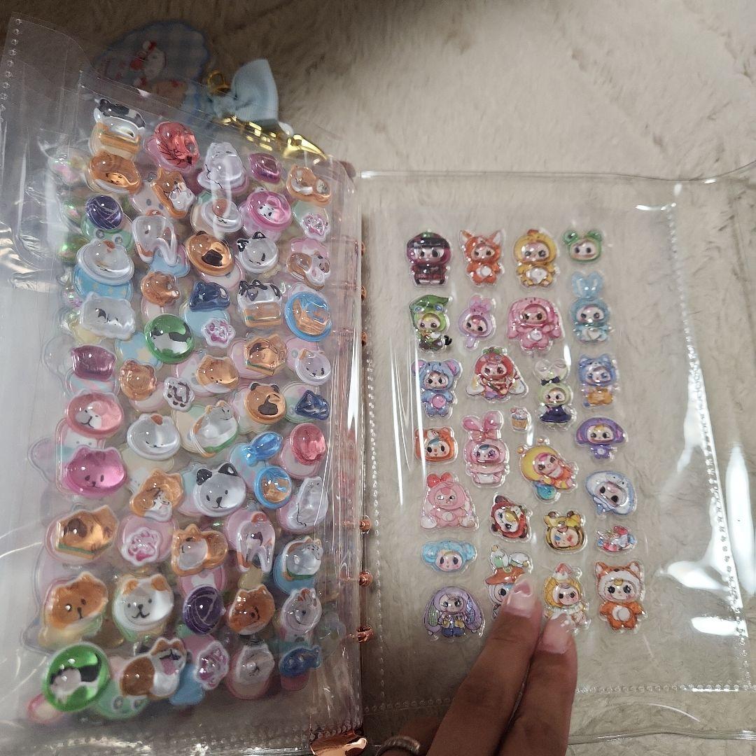 シール帳　完成品