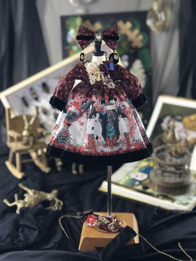 WY53 BJD 1/6 ドール 衣装 人形服 3点セット　ハンドメイド