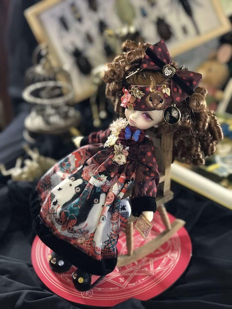 WY53 BJD 1/6 ドール 衣装 人形服 3点セット　ハンドメイド