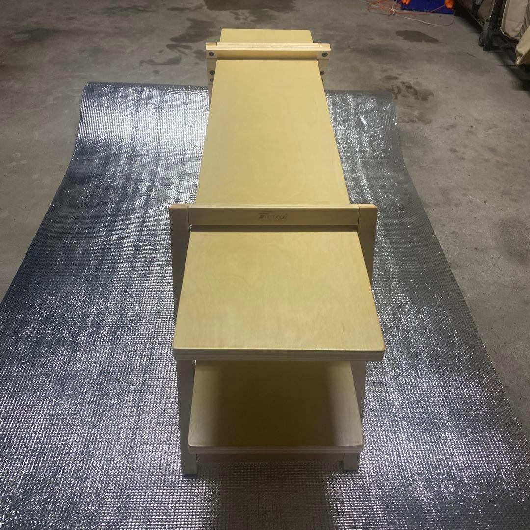 折りたたみ木製アウトドアテーブル