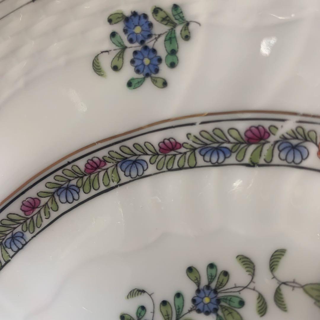 お値下げ☆ヘレンド インドの華 ①多彩色 クレセントディシュ