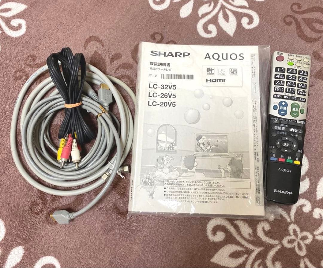 値下げ【SHARP】AQUOS 液晶テレビ　LC-32V5  2011年製