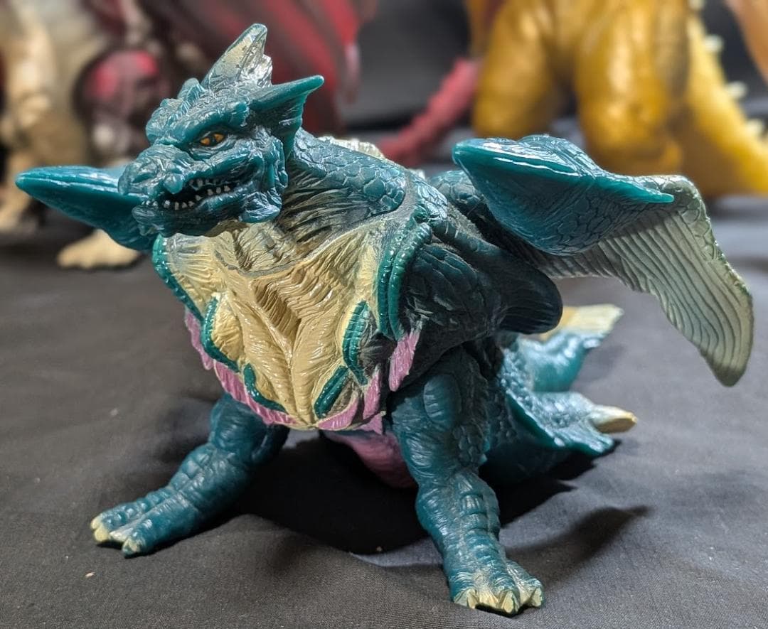 キングギドラ・デスギドラ・ダカーラ他「平成モスラ」登場（バンダイ）５体セット＋１