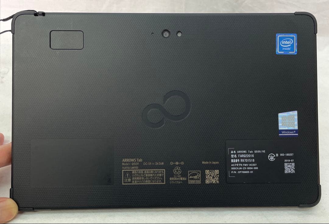 富士通 ARROWS Tab Q509/VE 128GB 超美品　ペン付#A