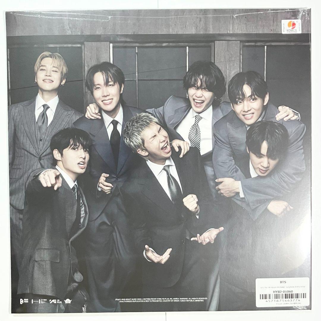 BTS　ARIRANG　アリラン　Standard Vinyl　LP　ジョングク