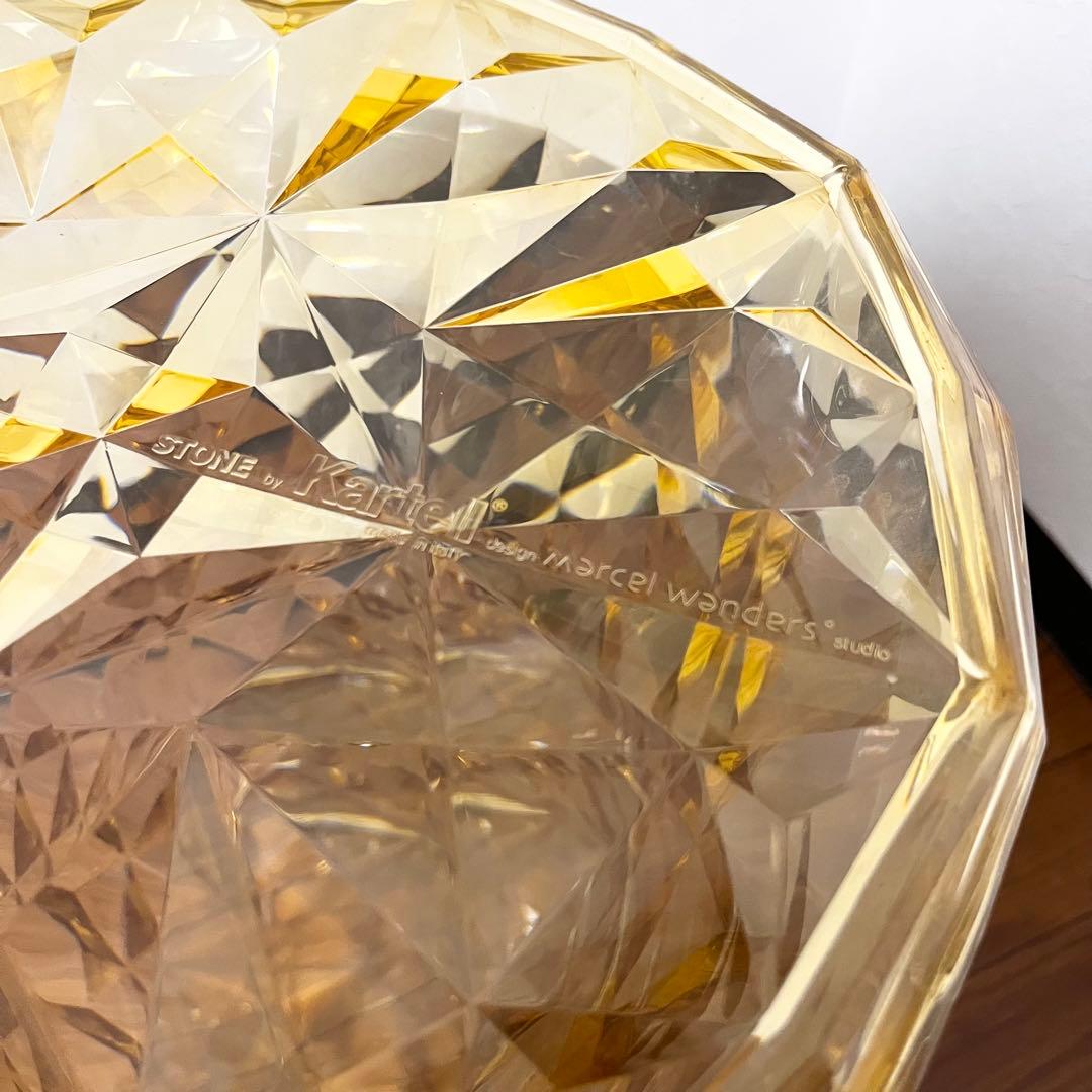 Kartell STONE カルテル ストーン スツール イエロー　正規品