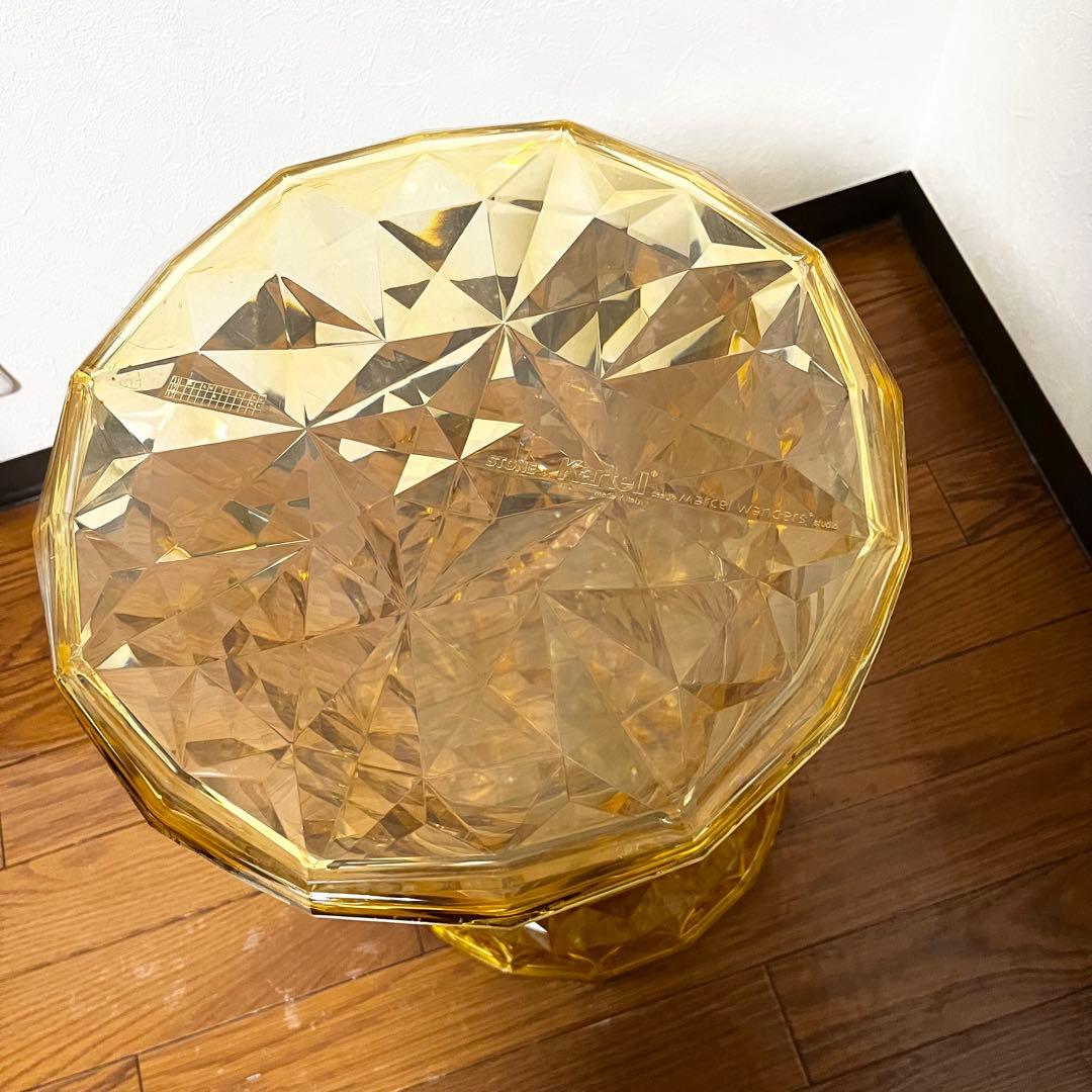 Kartell STONE カルテル ストーン スツール イエロー　正規品