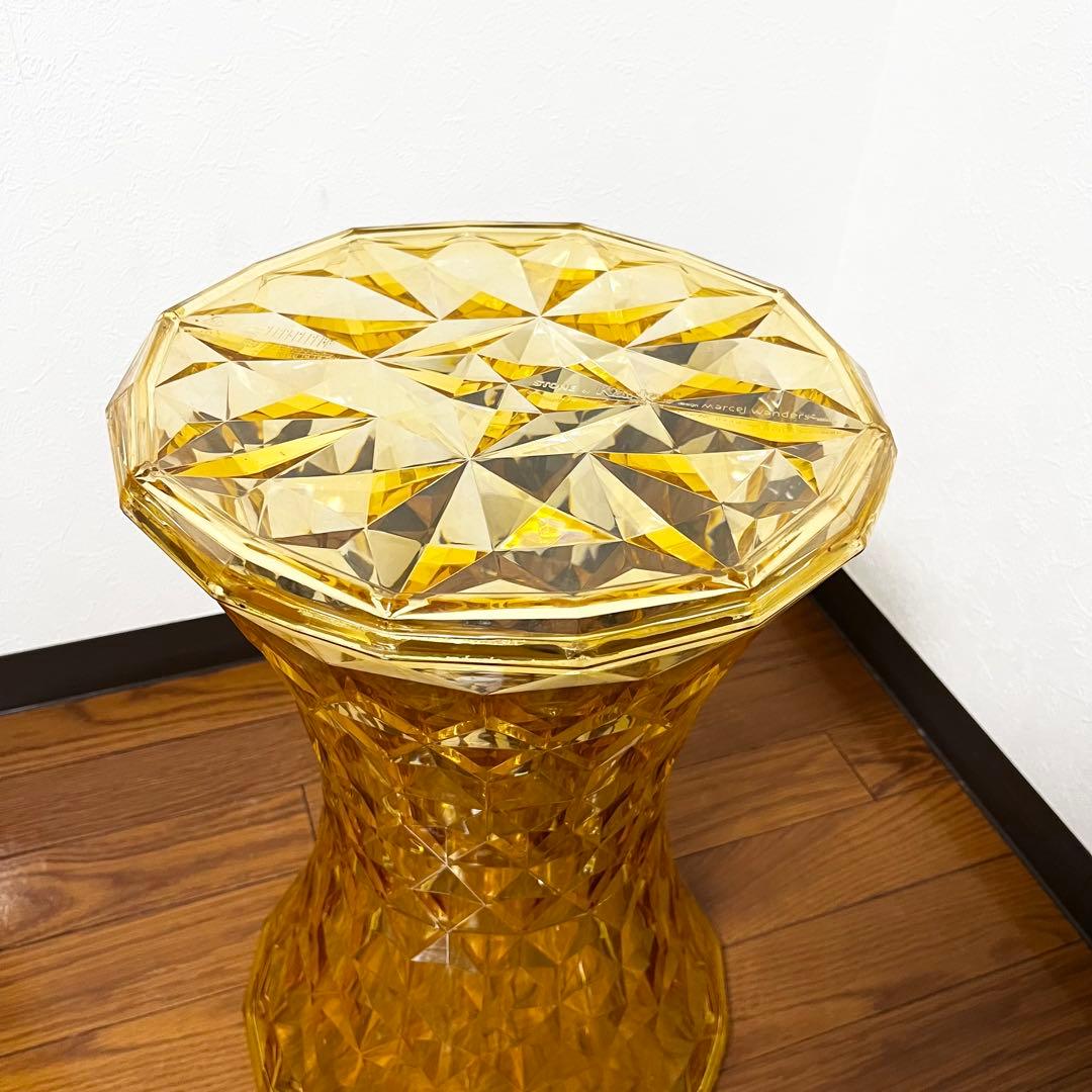 Kartell STONE カルテル ストーン スツール イエロー　正規品