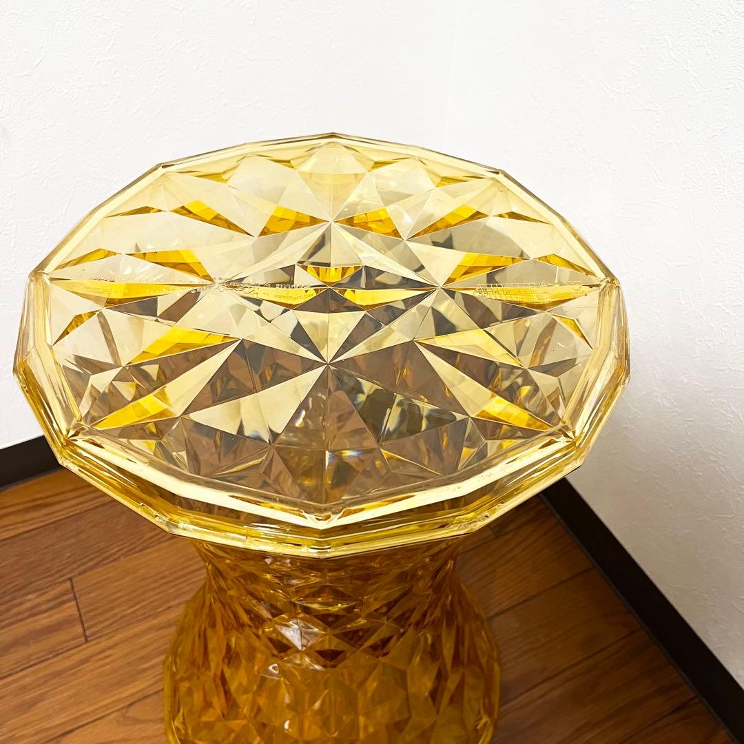 Kartell STONE カルテル ストーン スツール イエロー　正規品