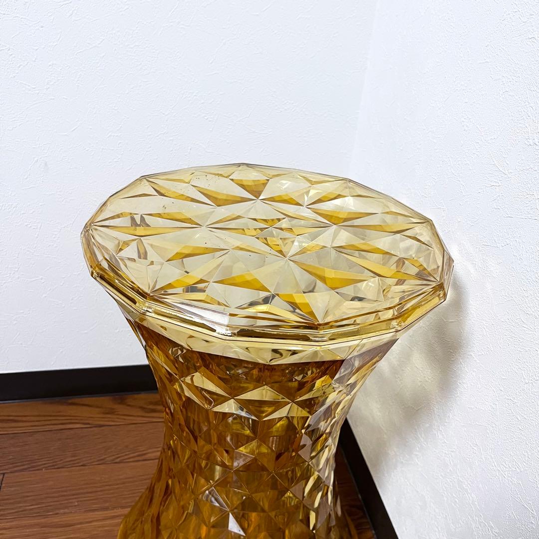 Kartell STONE カルテル ストーン スツール イエロー　正規品