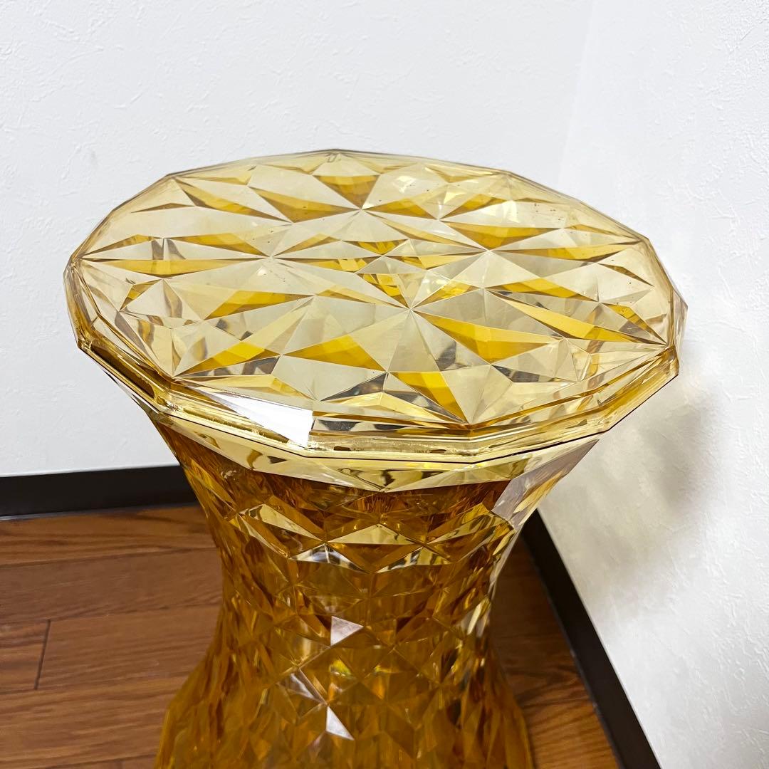 Kartell STONE カルテル ストーン スツール イエロー　正規品