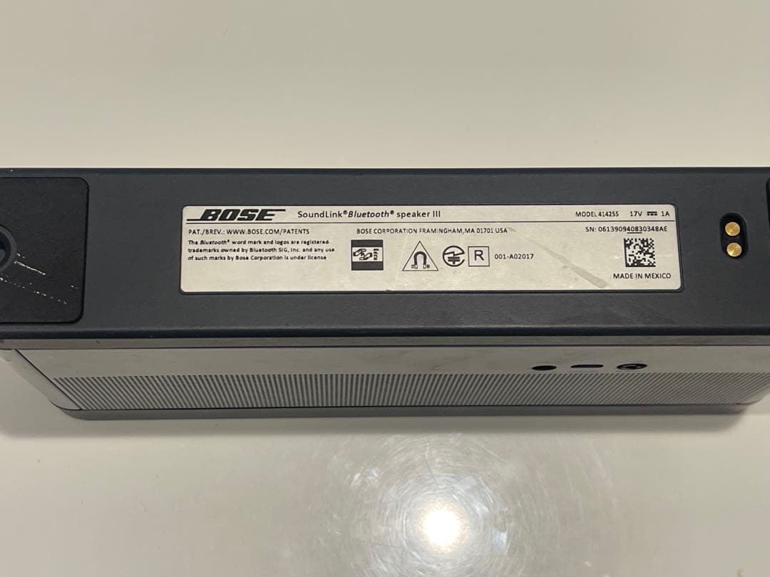 スピーカー・ウーファー BOSE SoundLink Bluetooth Speaker III