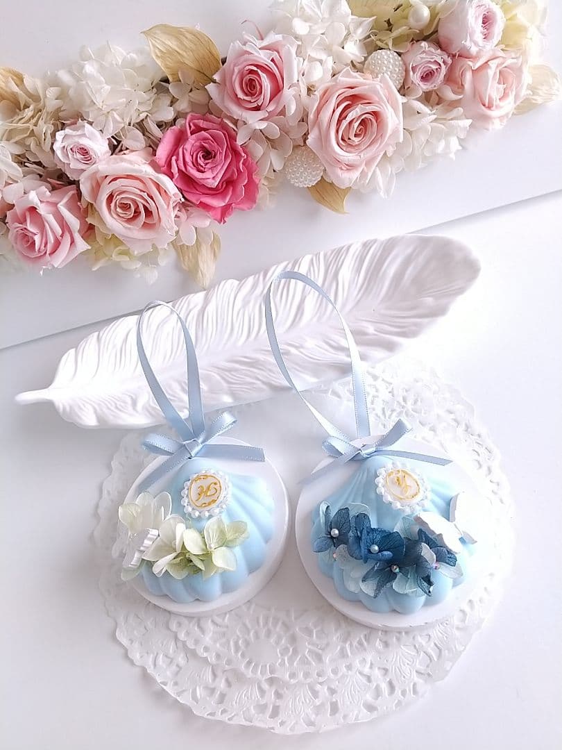 アロマストーンサシェ2点&羽トレーセット