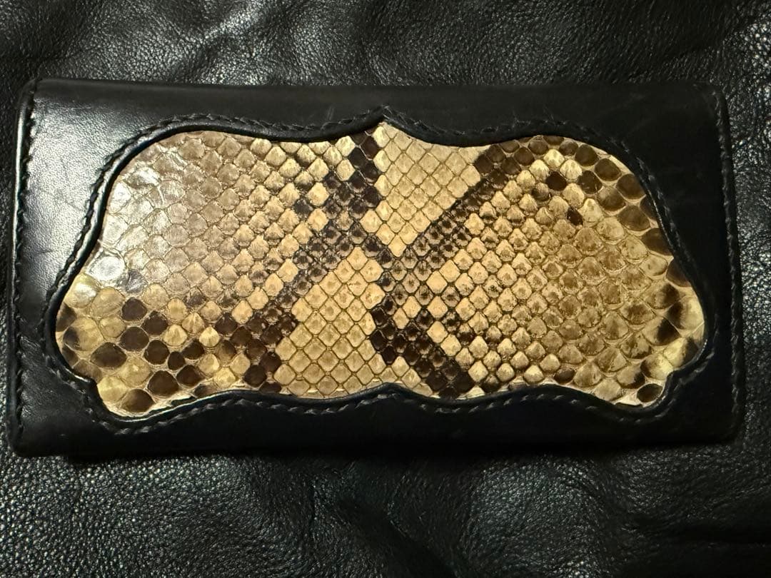 サムライクラフト　ロングウォレット　パイソン