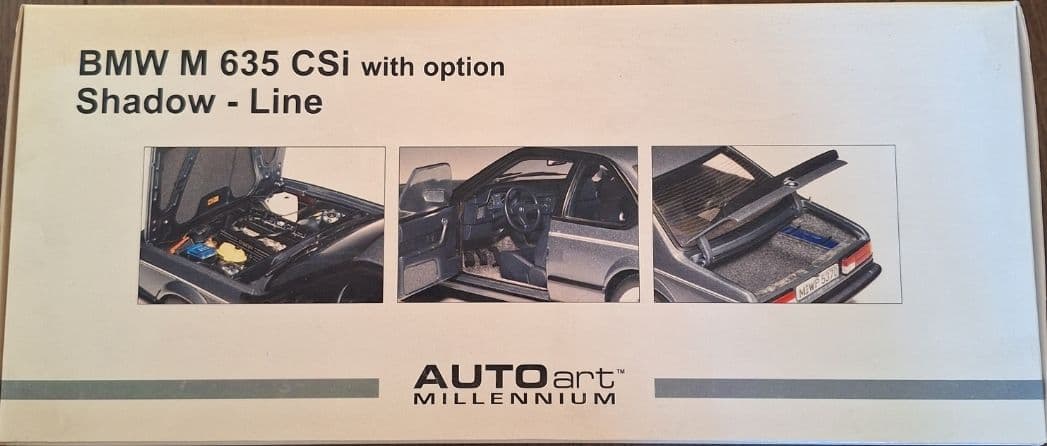 オートアート M635 CSi Shadow-Line 1/18