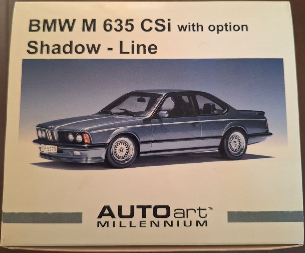 オートアート M635 CSi Shadow-Line 1/18