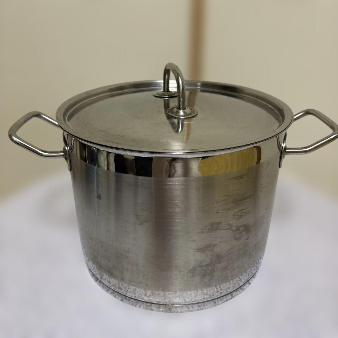 ELO profi-cristal ステンレス寸胴鍋8Lドイツ製メモリ付業務用