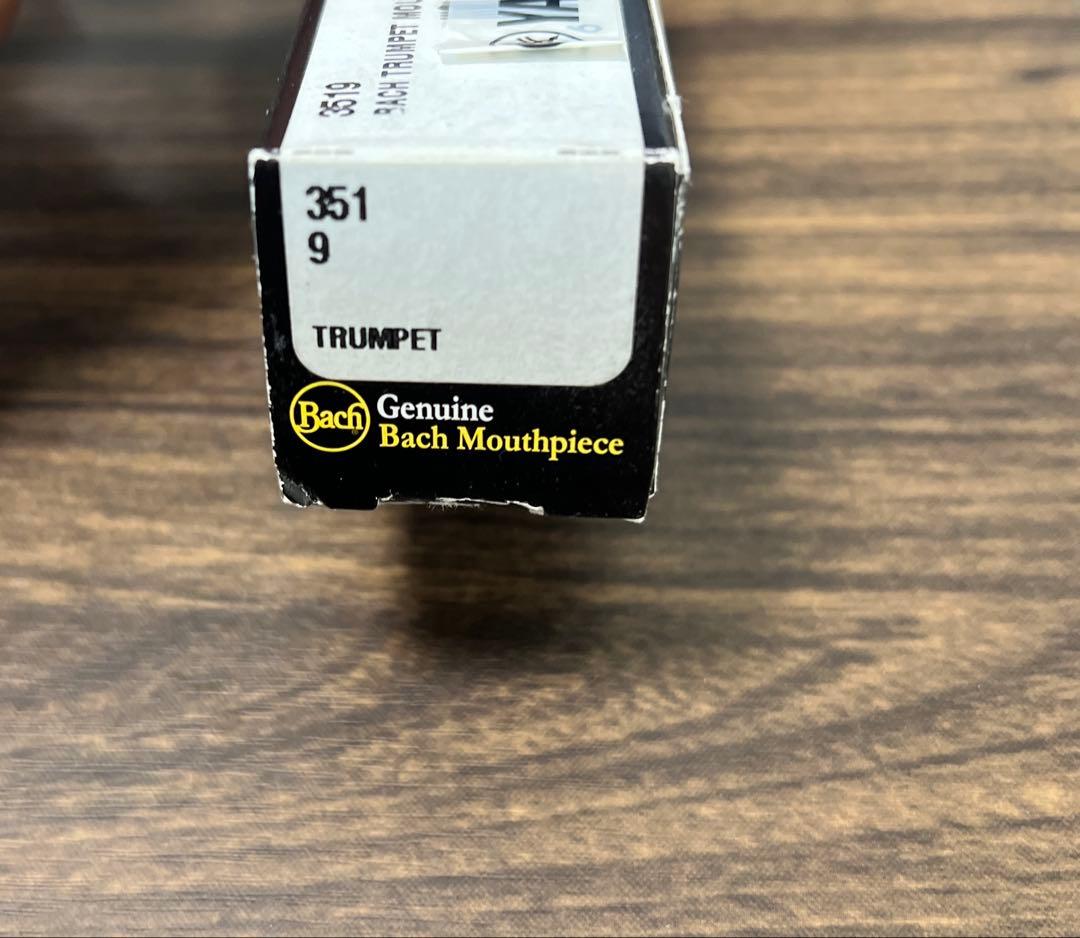 Bach トランペットマウスピース　3519